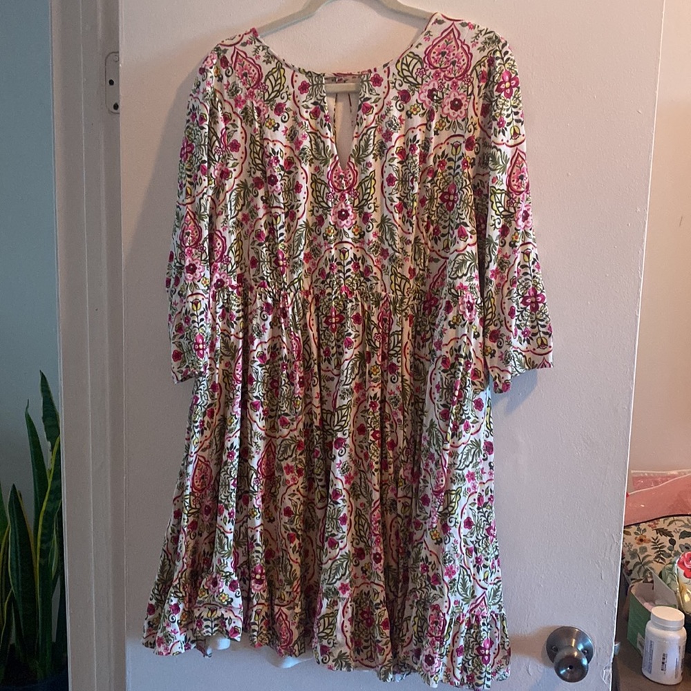 Torrid floral babydoll dress